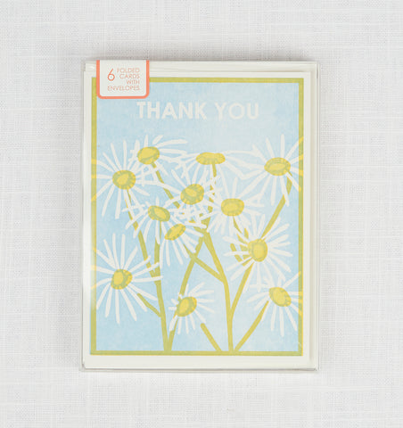 Thank You Daisies Card Pack