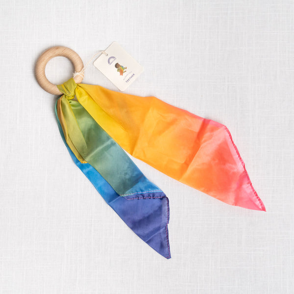 Mulberry Silk Rainbow Teether