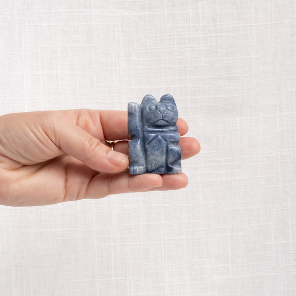 Carved Lucky Cat