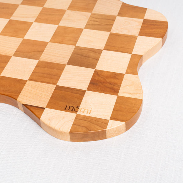 Curvy Checkered Cutting Boards