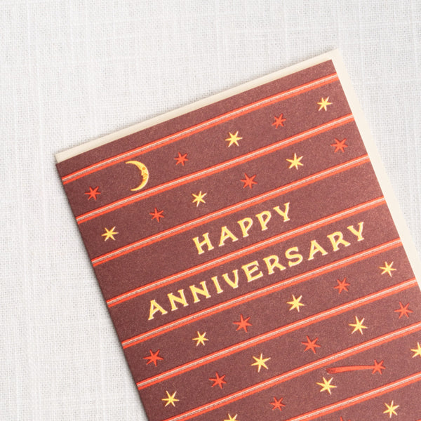 Moon & Stars Anniversary Card