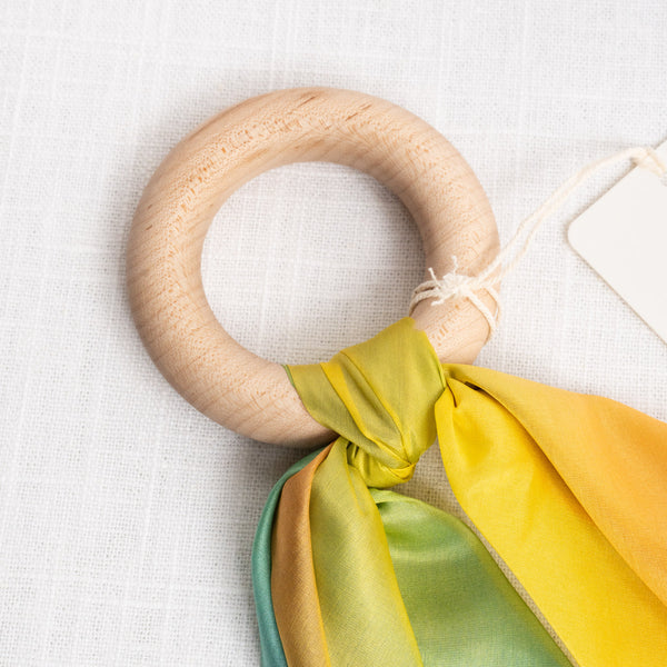 Mulberry Silk Rainbow Teether