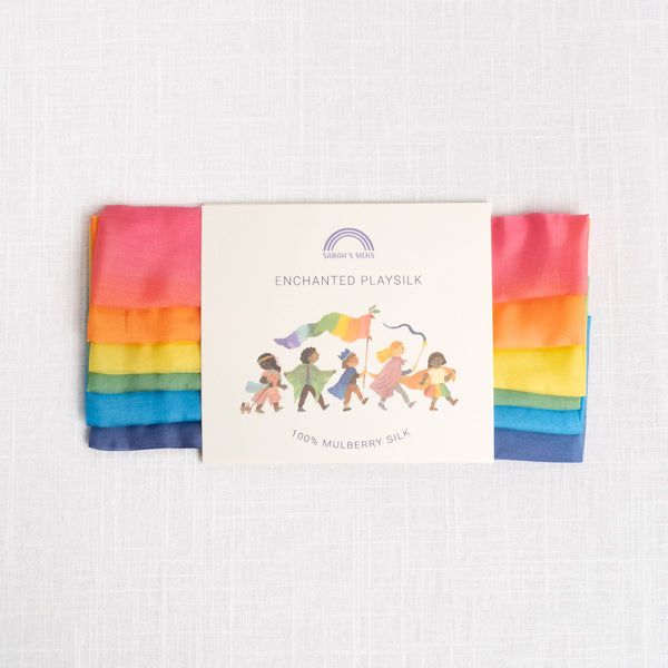 Rainbow Enchanted Playsilk