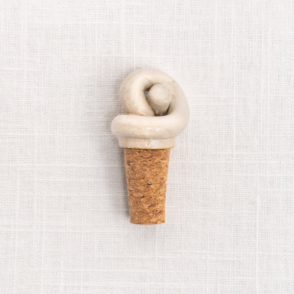 Ceramic Knot Wine Stopper