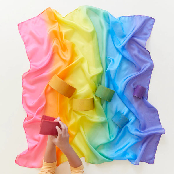 Rainbow Enchanted Playsilk