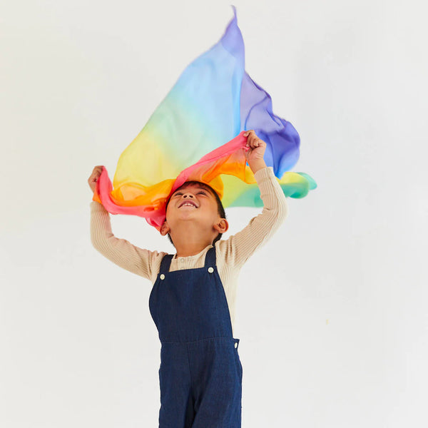 Rainbow Enchanted Playsilk