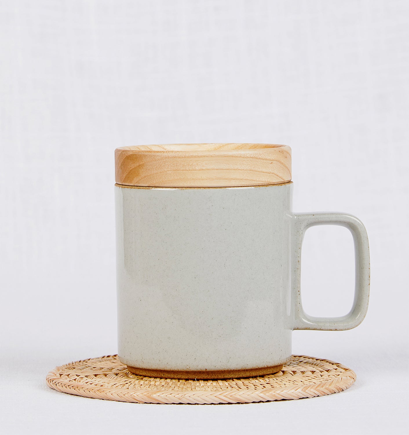 Wood Lid Mug