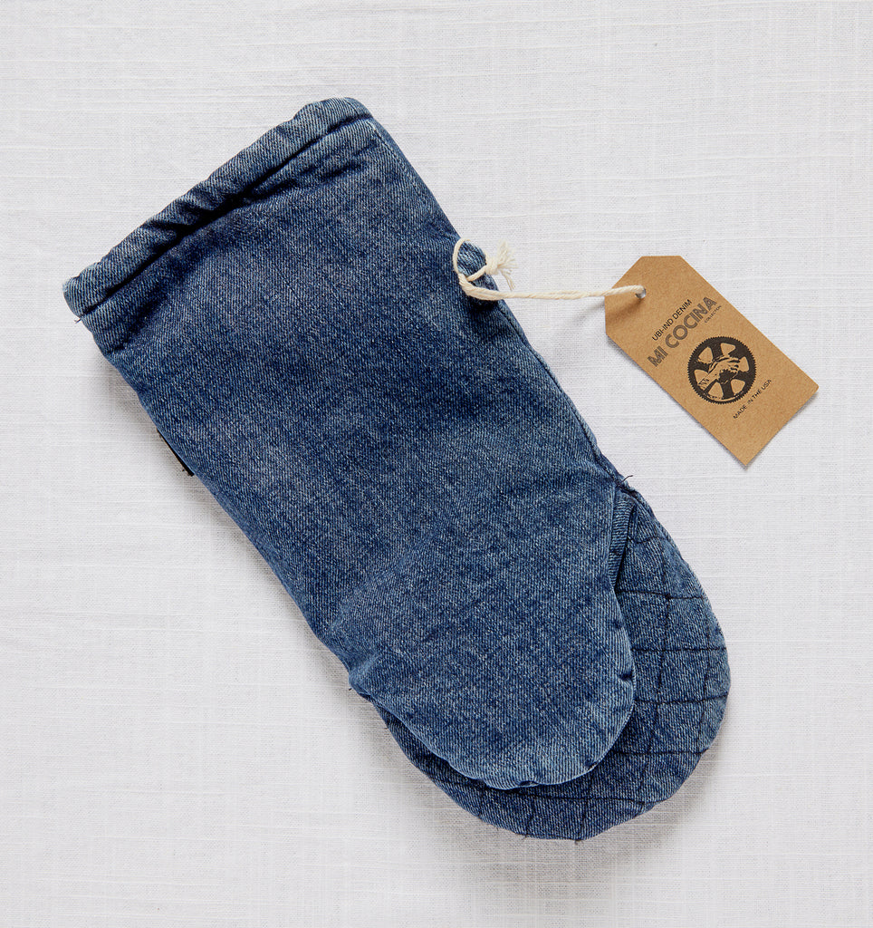 Denim Oven Mitt – take heart shop