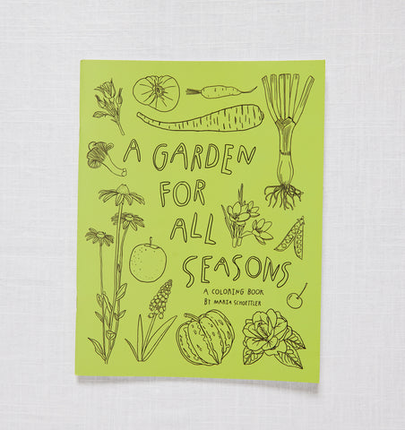 A Garden for All Seasons: A Coloring Book