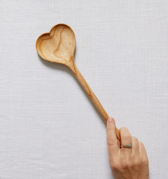 Wooden Heart Spoon