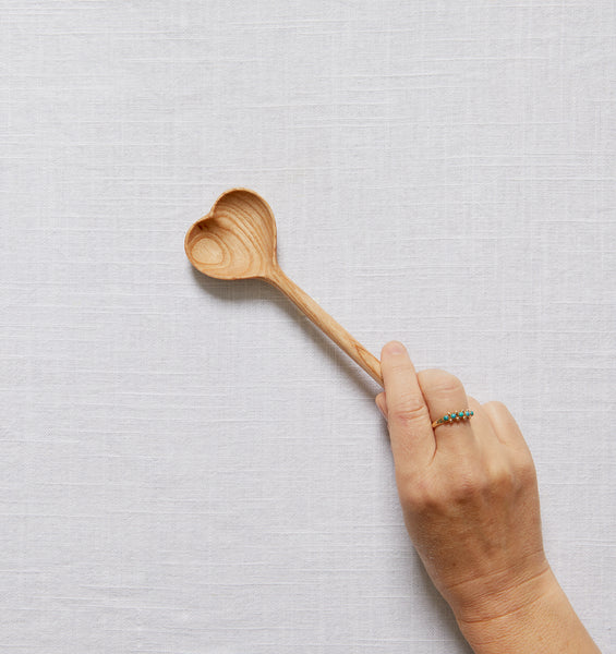 Wooden Heart Spoon