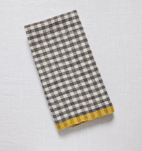 Two-Tone Gingham Kitchen Towels