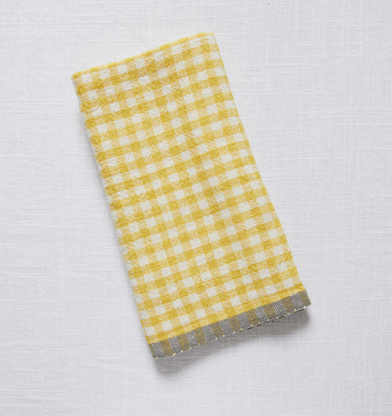 Two-Tone Gingham Kitchen Towels