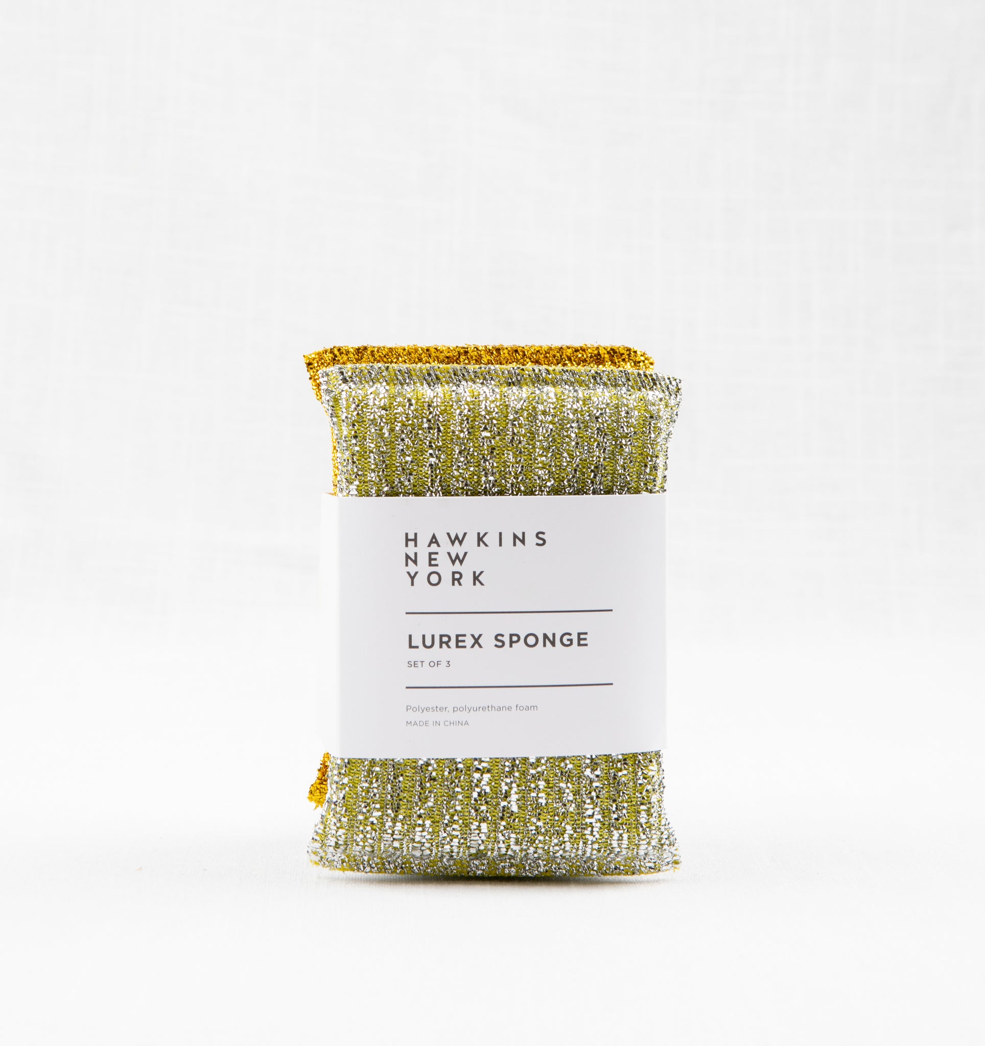 Set of 3 Lurex Sponges