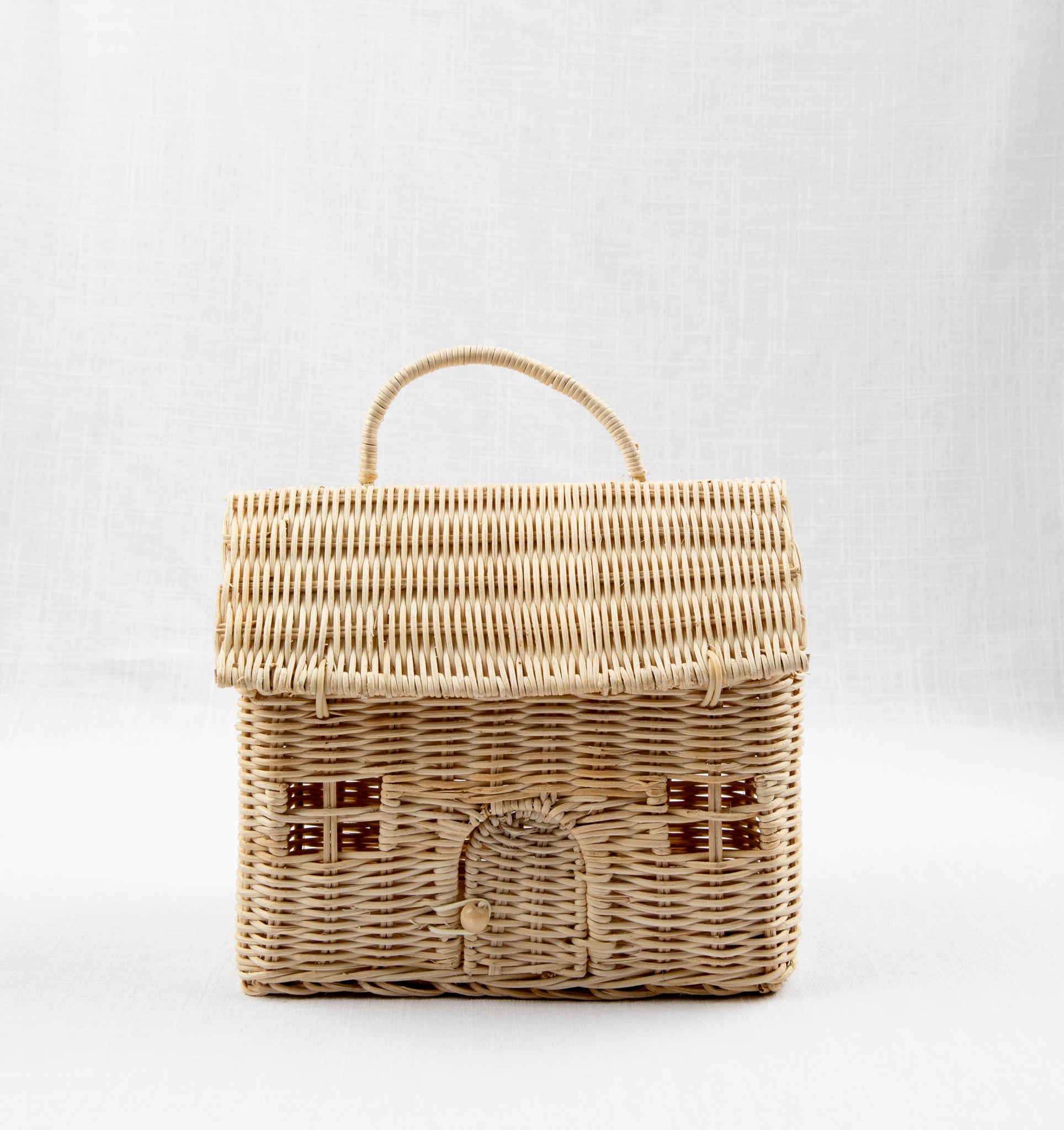 Crabtree & Evelyn small wicker basket purse. Great condition. 6 1/2” x 9  1/2” | eBay