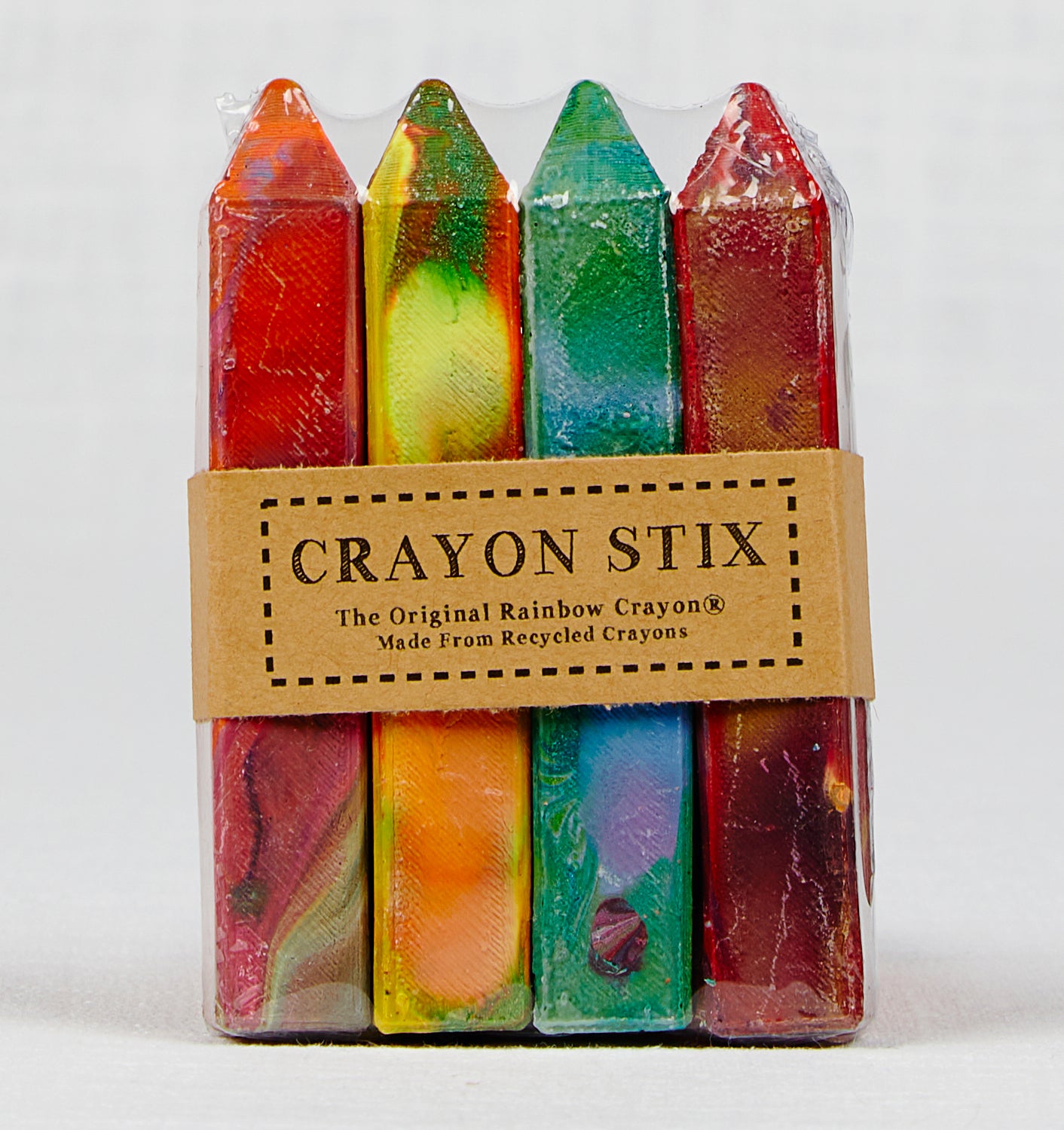 Kids Crayon Holiday Gift Art Supplies Crayons Original Rainbow Crayon®  Crayon Stix Set of 4 Crayons, Boy Gift, Unique Birthday Gift 