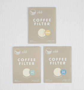 Ebb Organic Cotton Coffee Filters