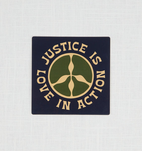 Justice is Love in Action Bumper Sticker