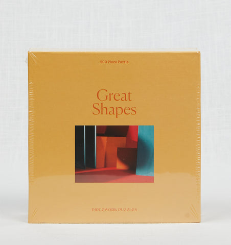 Great Shapes Piecework Puzzle