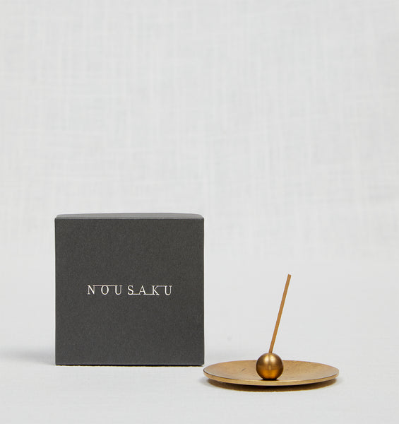 Nousaku Brass Incense Holder