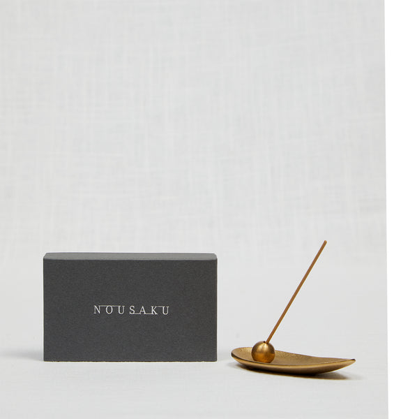 Nousaku Brass Incense Holder