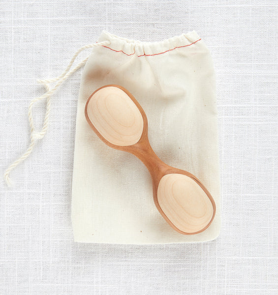 Hand Turned Baby Rattle