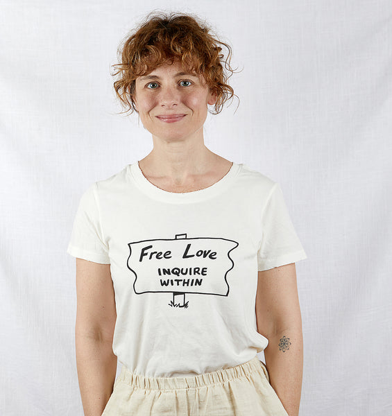 Free Love Inquire Within T-Shirt